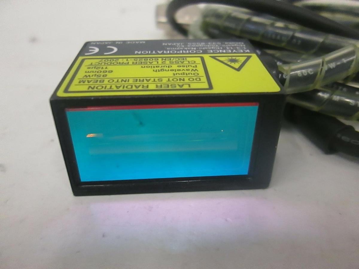 Used Keyence, Laser Barcode Scanner, BL-1301, Used