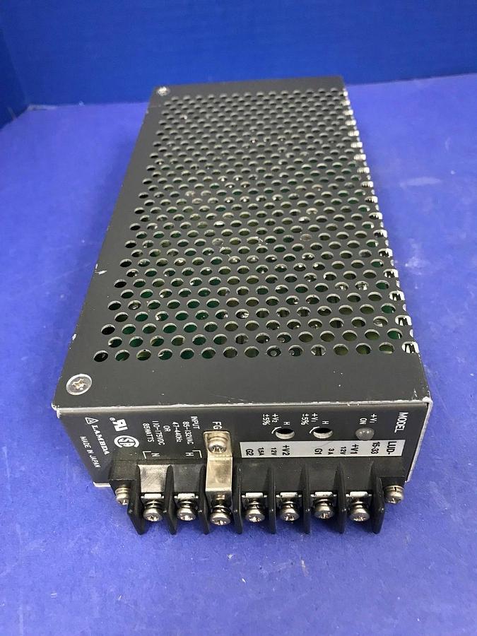 Used Lambda LUD-15-33 Power Supply, (47-440HZ, 85-132 VAC) or (110-175VDC, 85W), Used