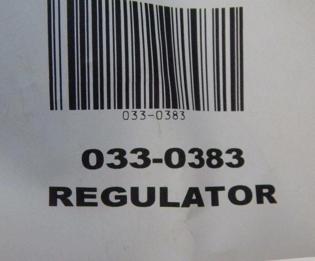 Used Semi-Gas 3 Port Regulator, 033-0383, New in Sealed Bag