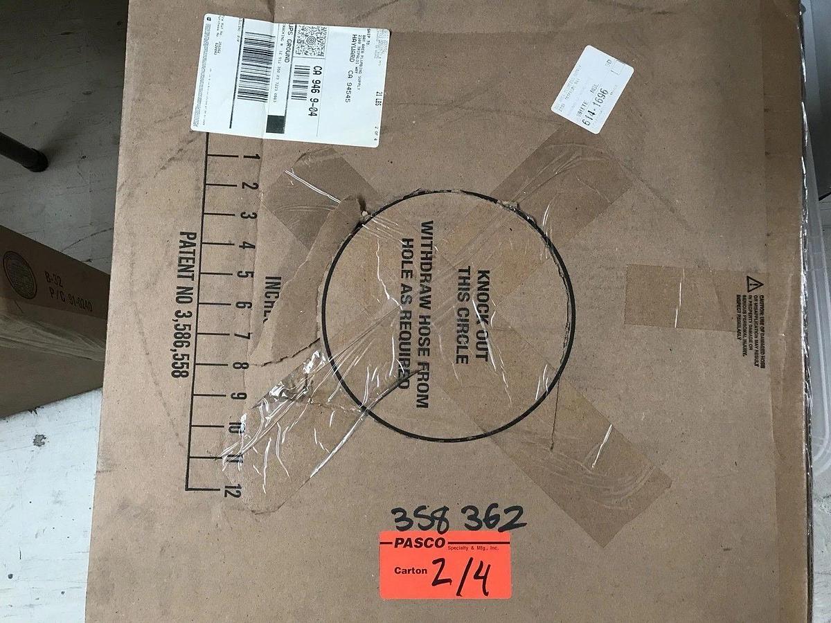 Used Pasco 50650 Dishwasher Drain Hose 5/8" x 50', New