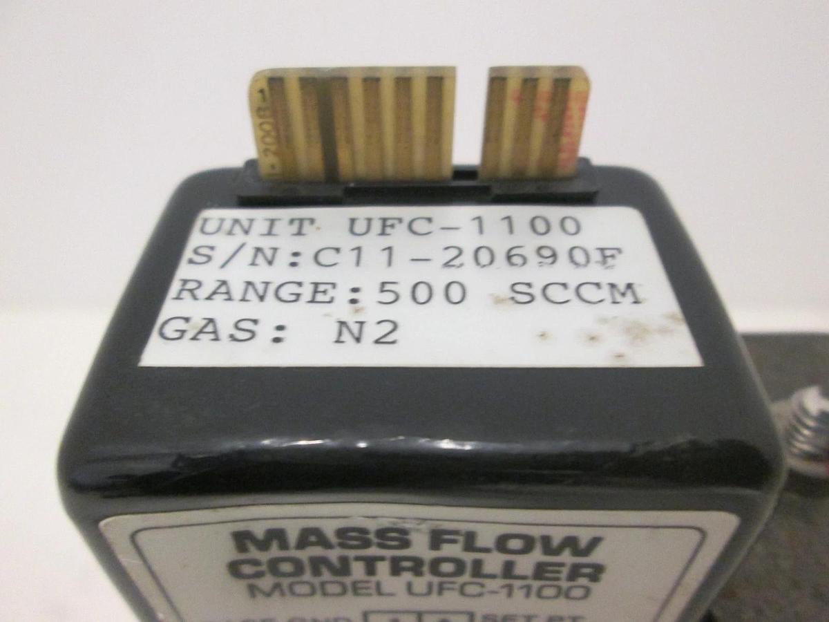 Used Unit UFC-1100, Mass Flow Controller MFC, N2, 500 SCCM, Used