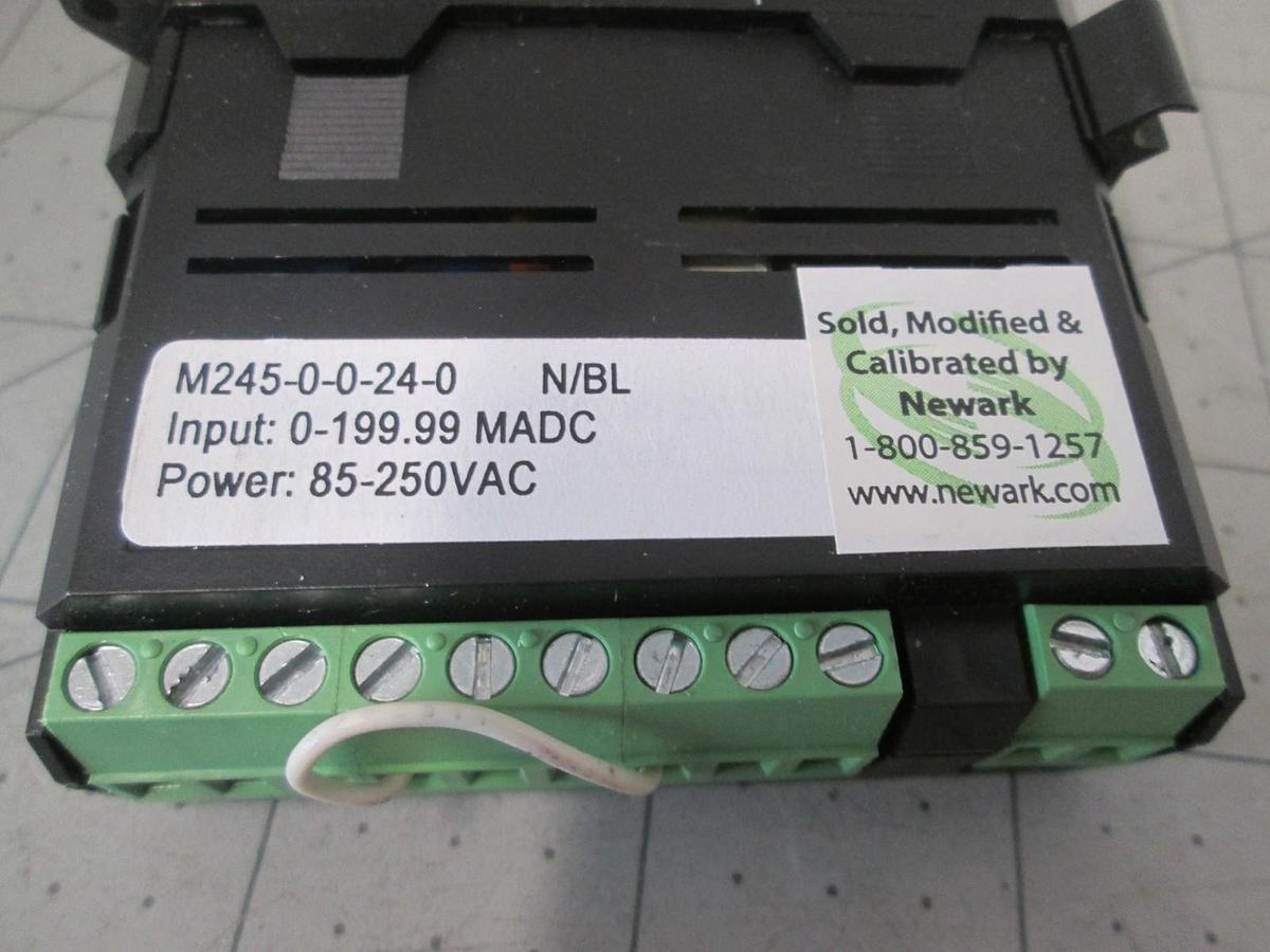 Used Simpson, Panel Meter, M24500240, New