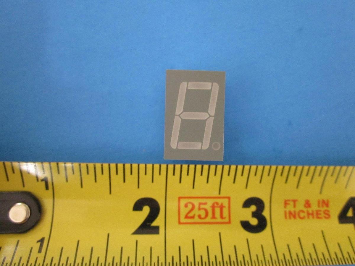 LITEON LTS6460G Display Module,7 segment numeric with dot LED, Green - Lot of 90