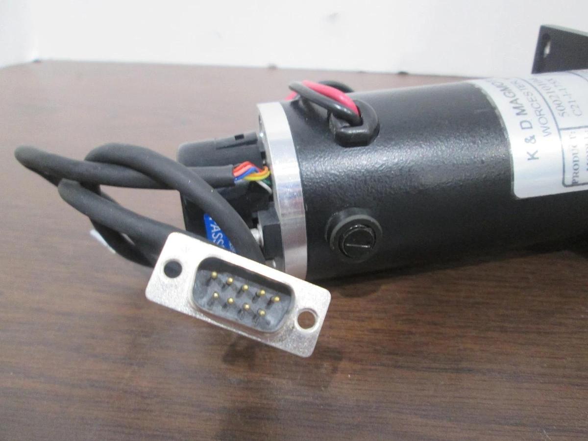 Used K&D Magmotor Corp, C21-I-175X, DC Servo Motor, Used