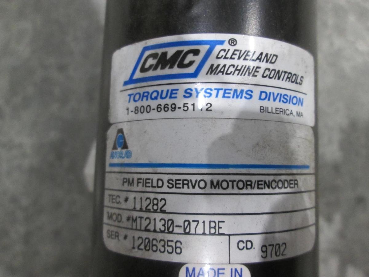 Axi Dyne, BCES76635 CMC Torque Systems Division, Servo Motor, MT2130-071BE, Used