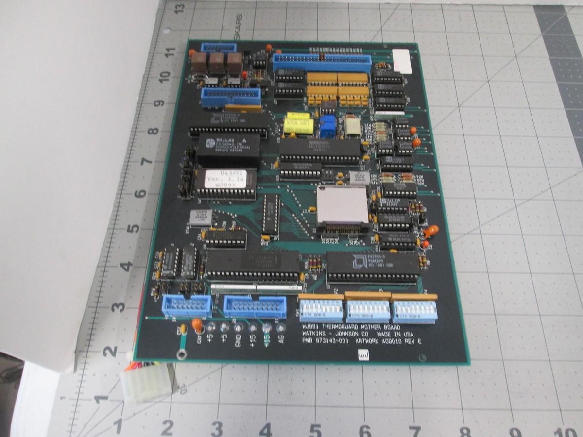 Used Watkin Johnson, 973144-001, Thermoguard Motherboard, PCB Assy, New