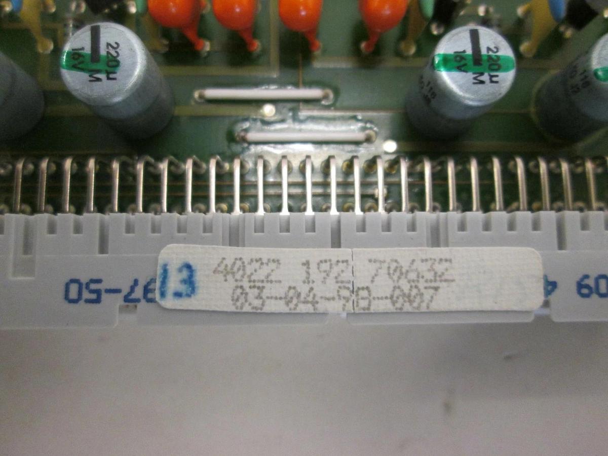 Used FEI, 4022 192 70632, DCA Board, Used