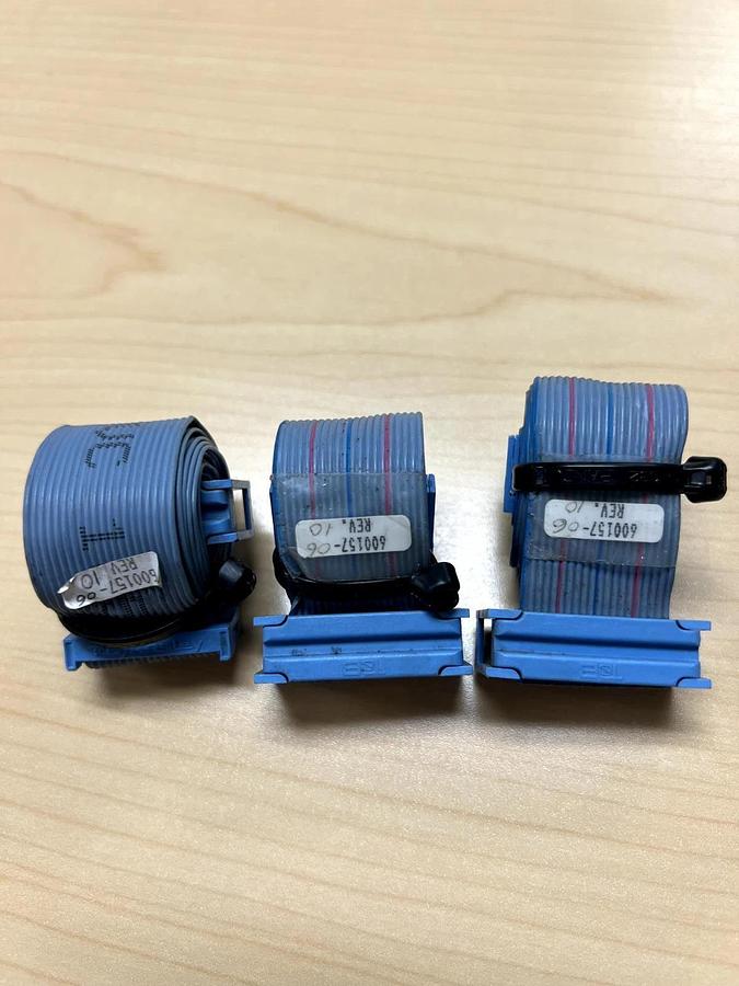 Used T&B/ Ansley SVG VTR Ribbon Cable 600157-06 REV-10 Lot of 3