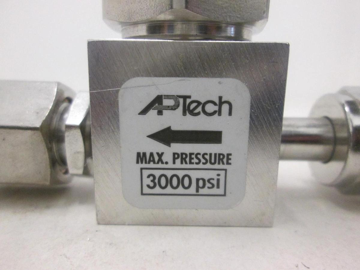 Used APTech, AP3600S Diaphragm Valve Assy w/ AP3625S, Used