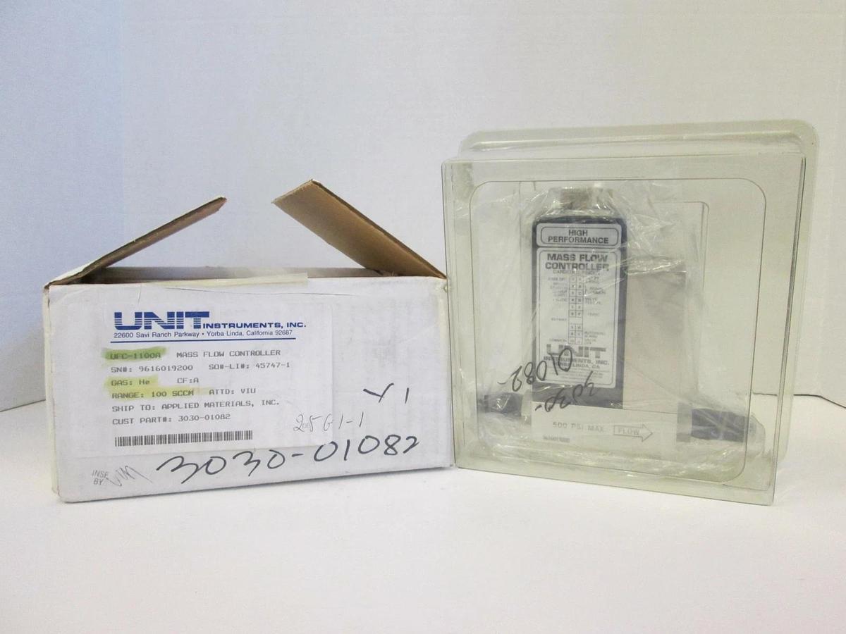 Refurbished Unit UFC-1100A Mass Flow Controller, He, 100 SCCM, Refurbished