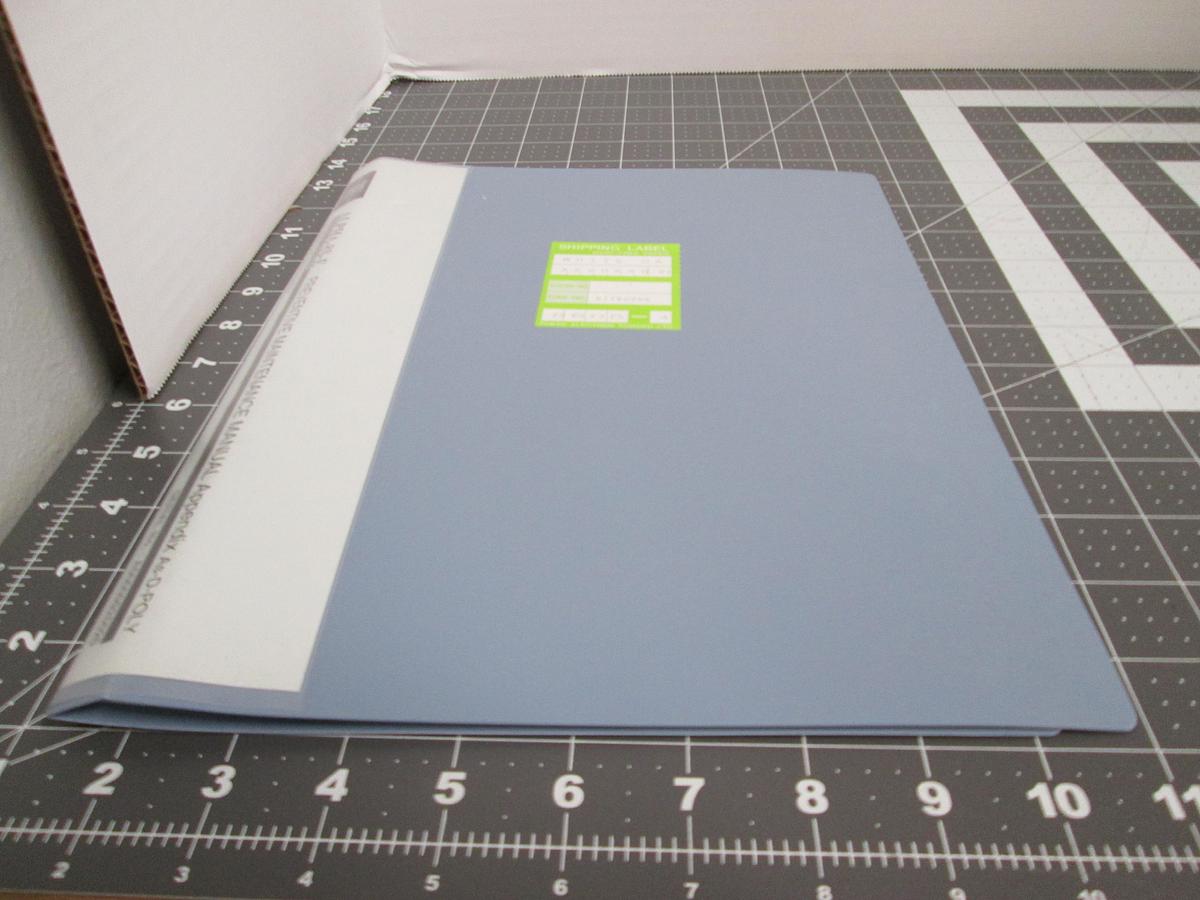 Used Tokyo Electron, ALPHA-8S-E, Vertical LP-CVD Preventive Maintenance Manual TEL