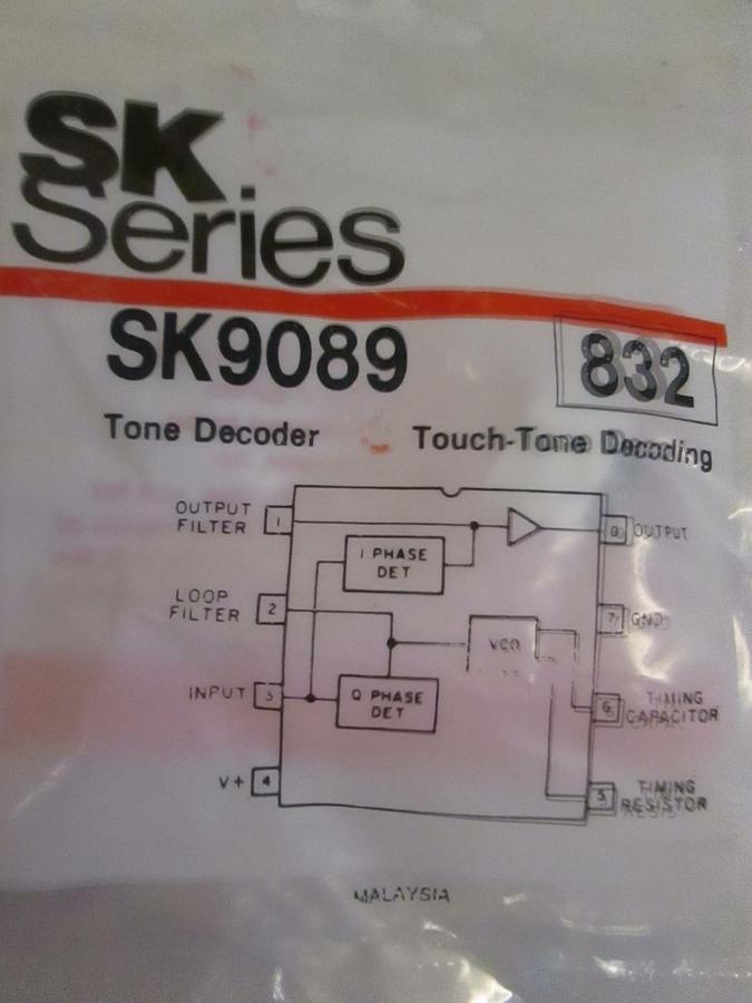 SK Series, SK9089 Tone Decoder, Lot of 10, NIP