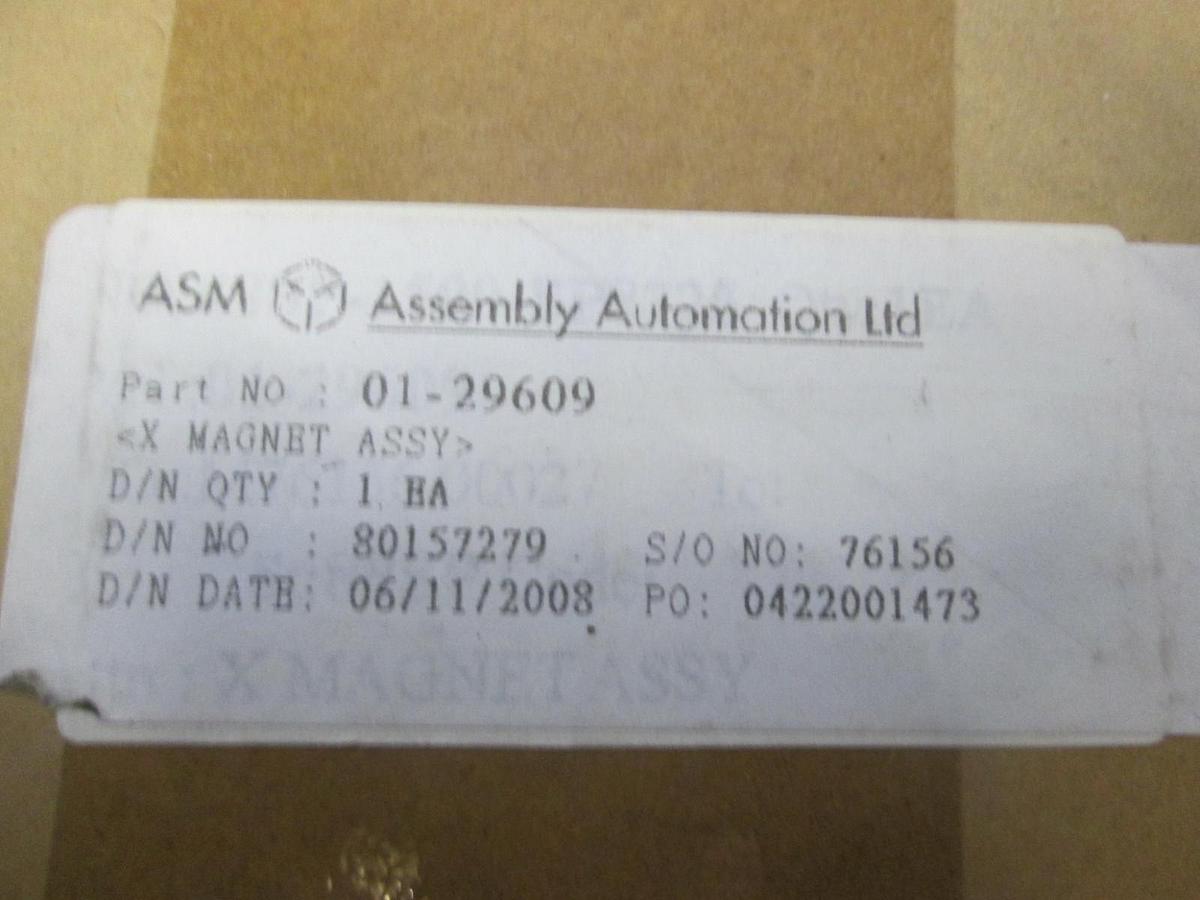 ASM, 01-29609, X Magnet Assy, Used