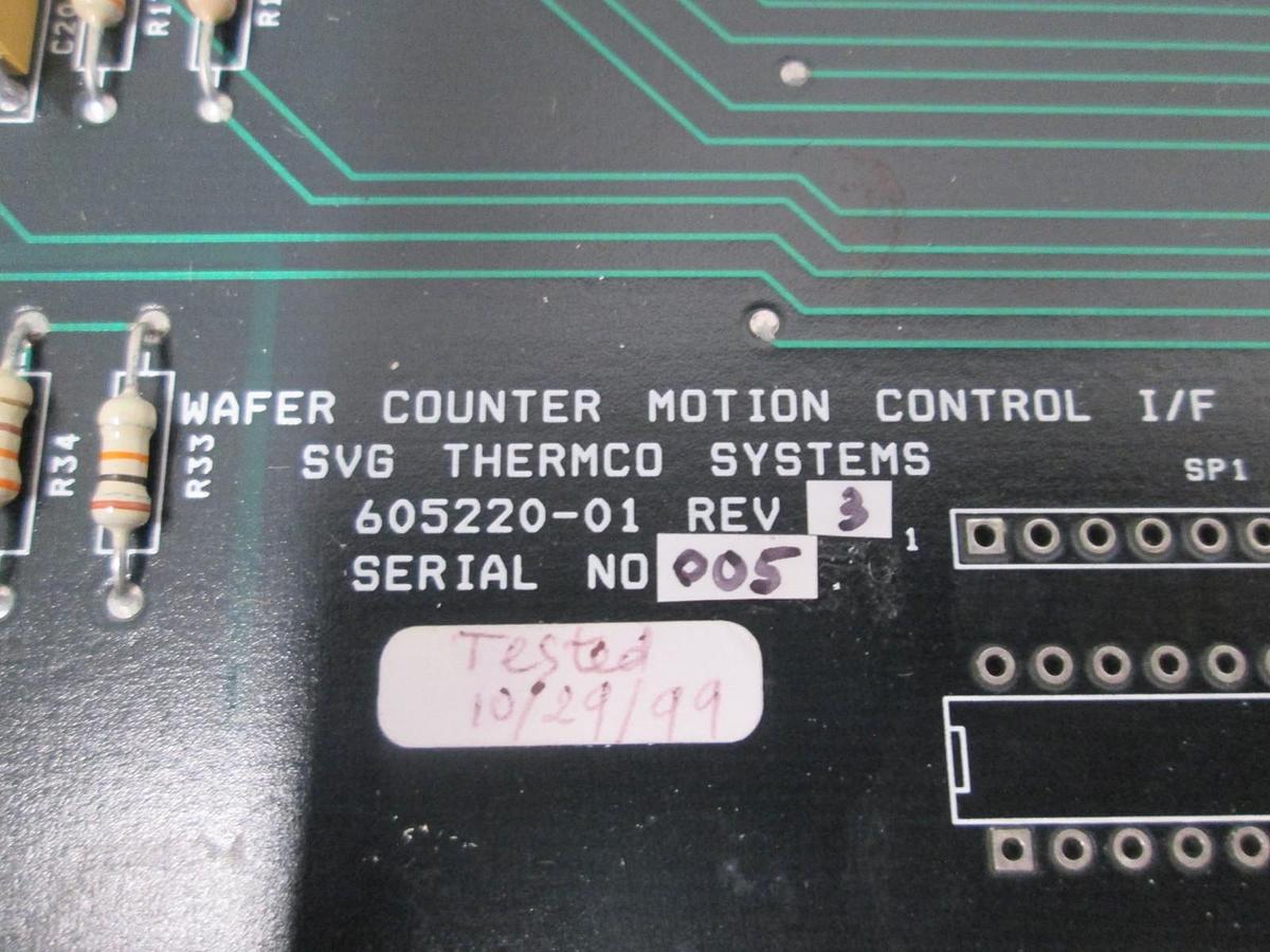 Used SPT Micro, 605220-01R, Wafer Counter Motion Control Interface, PCB Assy, New