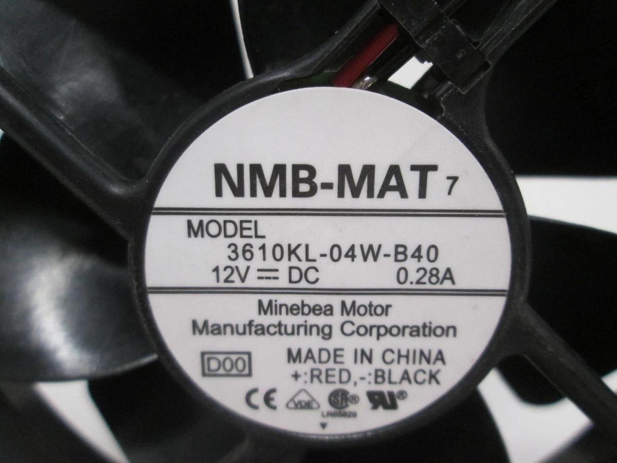 Mineba Motor, NMB-MAT, 3610KL-04W-B40, Fan, Used