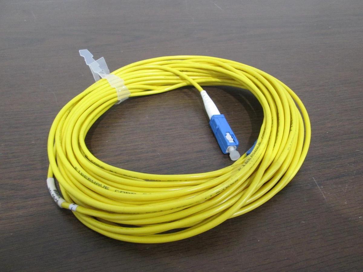 Used FiberWave Corp., SC-SC SM 10 Meter, Fiber Optic Cable, Used