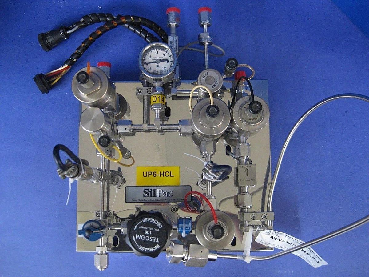 Used Praxair SilPac UP6 Gas Pane, HCL, Refurbished