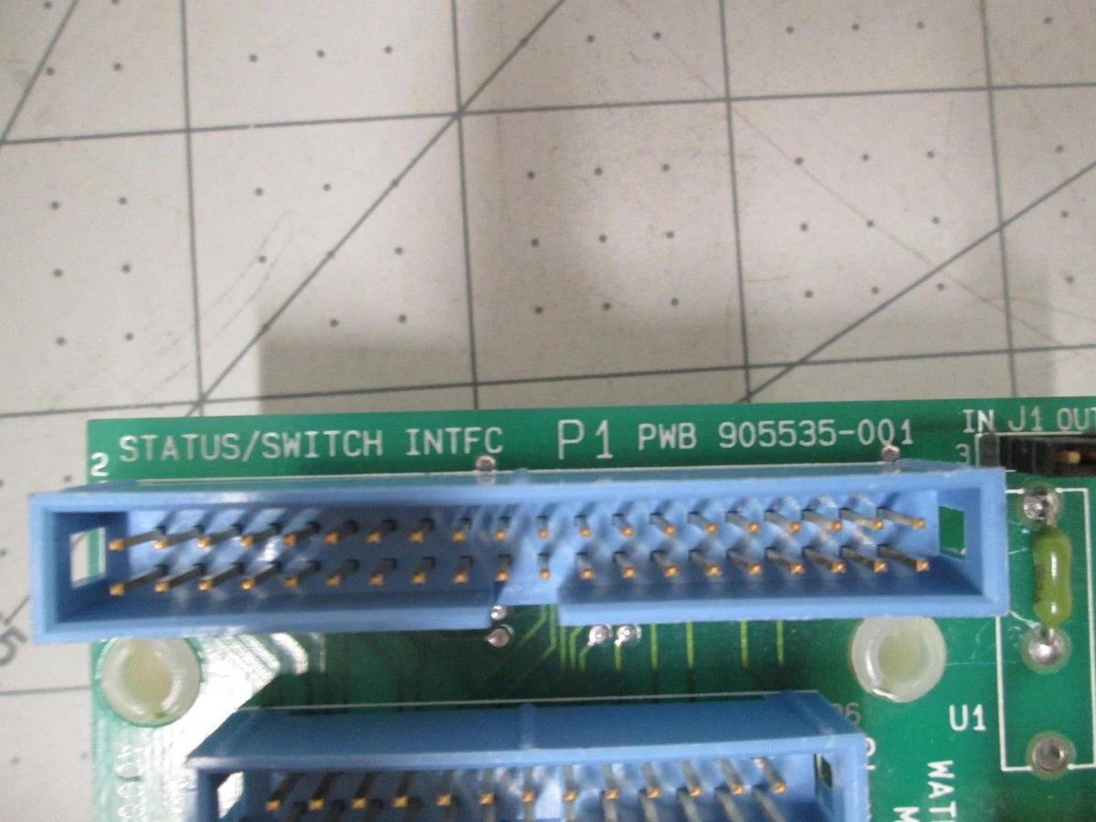 Watkins Johnson, 905535-001, Status/Switch Interface PCB Assy, New