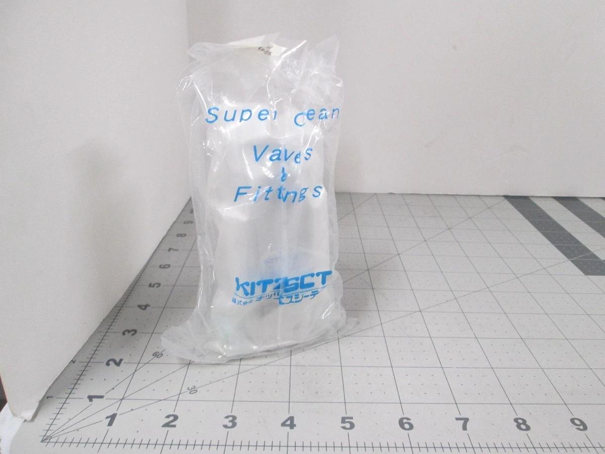 Kitz, KD4TS-VC-EP-316L, SCV Two Step Valve, PCTFE-Seat, New