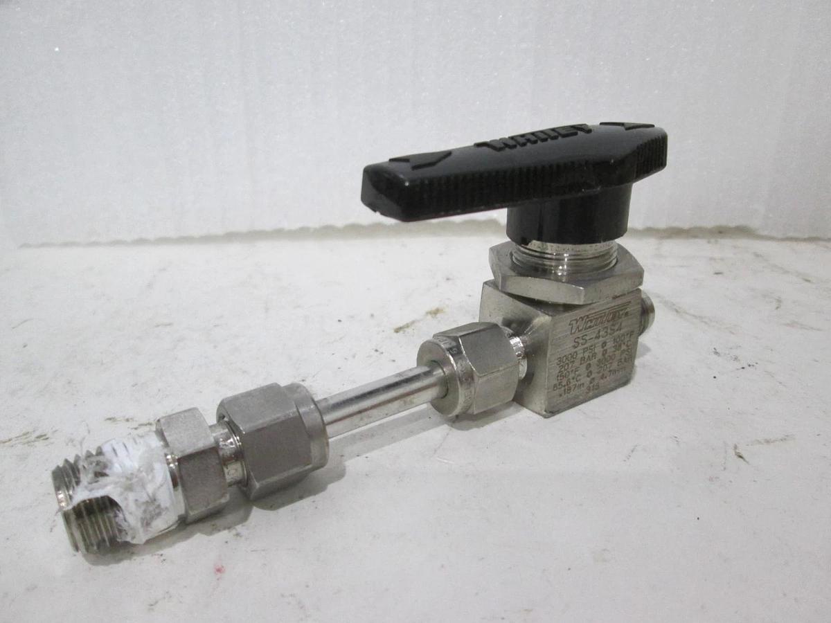 Used Whitey, SS-43S4, Ball Valve, 3000 PSI, Used