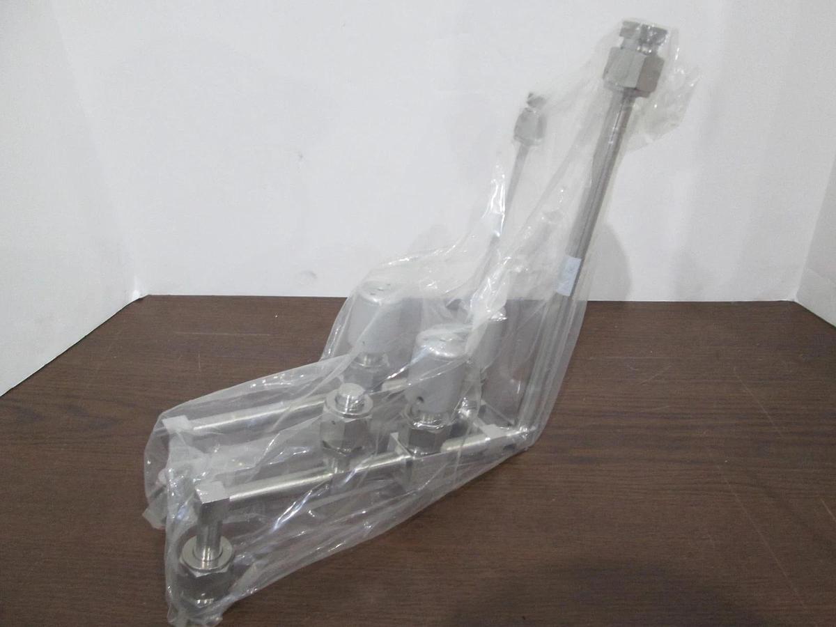 NUPRO, 6LV-BN8BW8-P-C 3-Station Pneumatic Valve Assy NC/NC/NC, NEW
