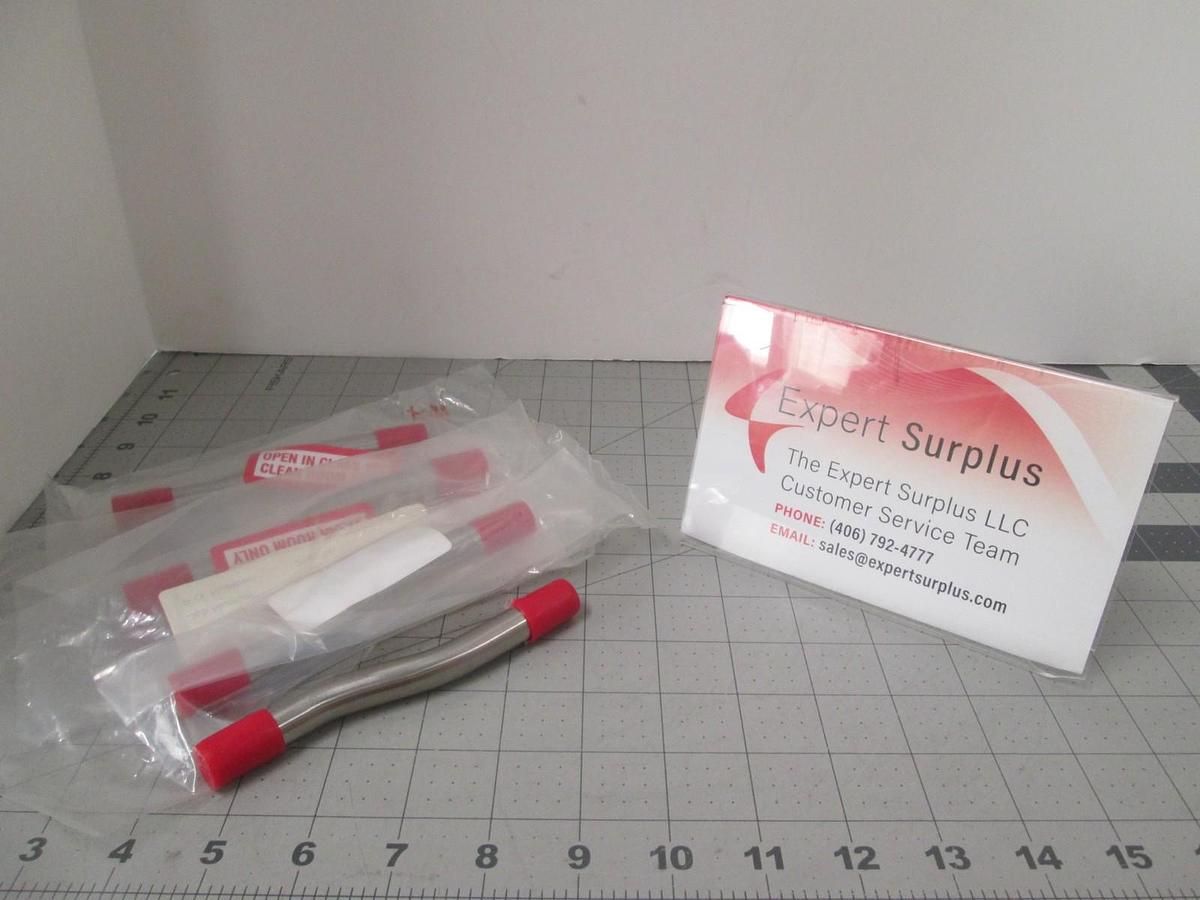 SPT Micro, SS Tube, 1/2" OD x 5" L, 3/8" ID / Slight S Curve, New, Lot of 4