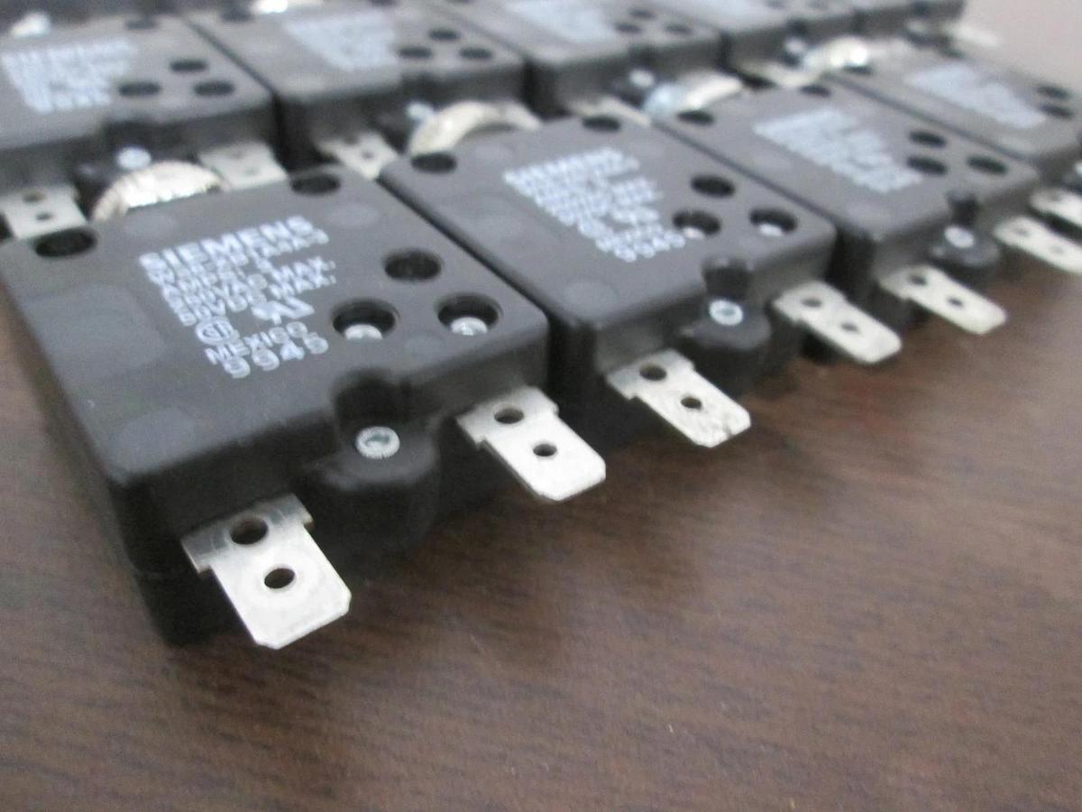 Used Siemens, W58-XB1A4A-3, 3A, Thermal Circuit Breaker, Used, Lot of 14