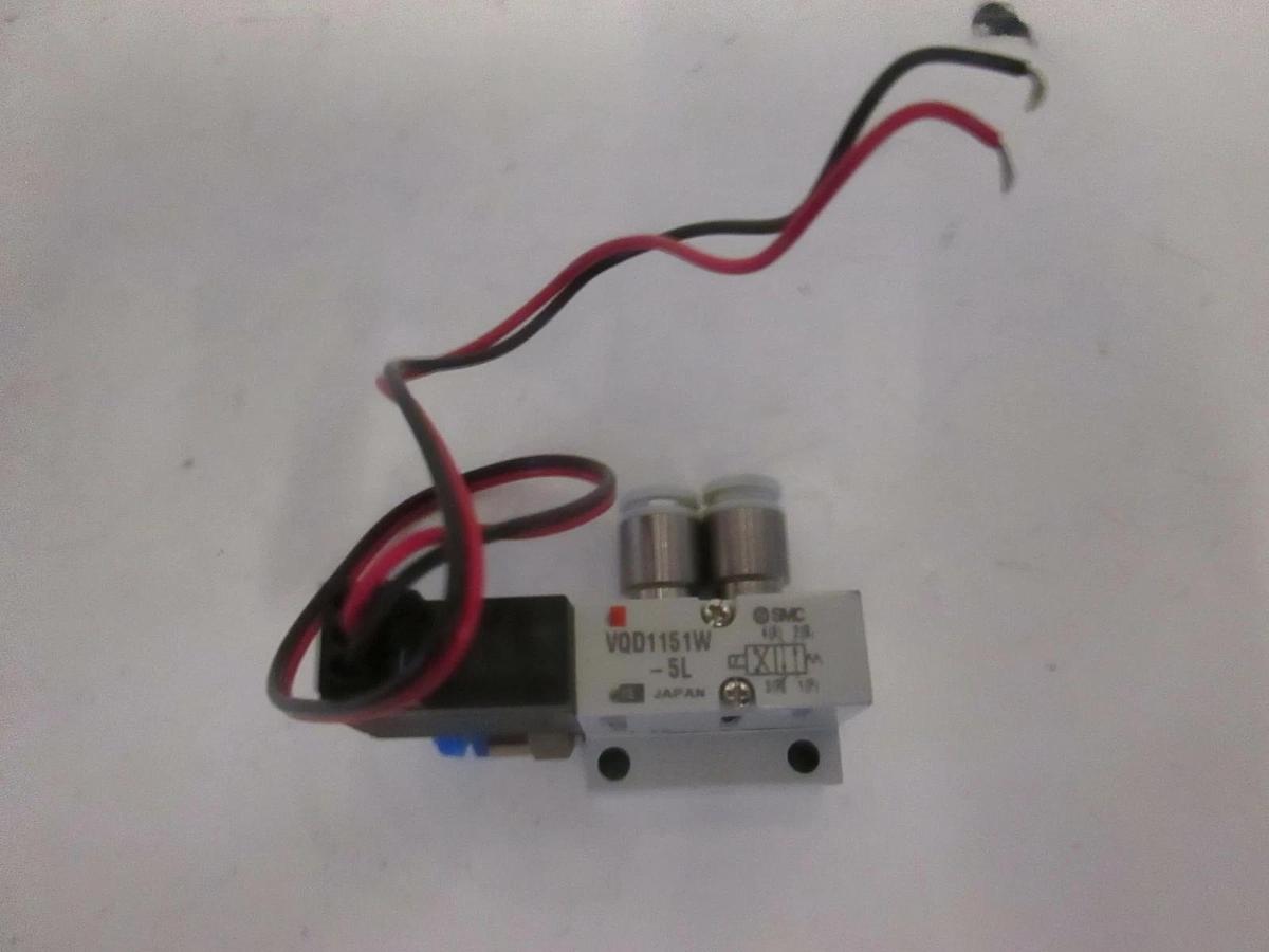 Used SMC, VQD1151W-5L, Solenoid Valve, Used