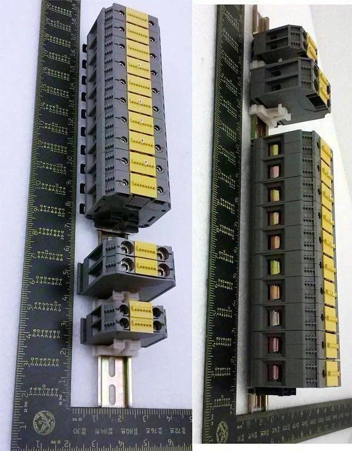 Used TEL Tokyo Electron Power Box Terminal Block Assembly, Used