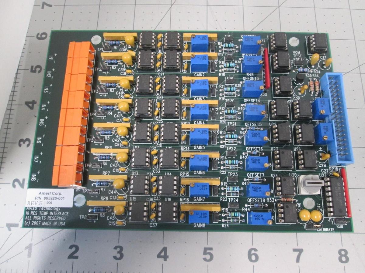 Aviza, 905920-001, Hi Res Temp Interface PCB Assy, New