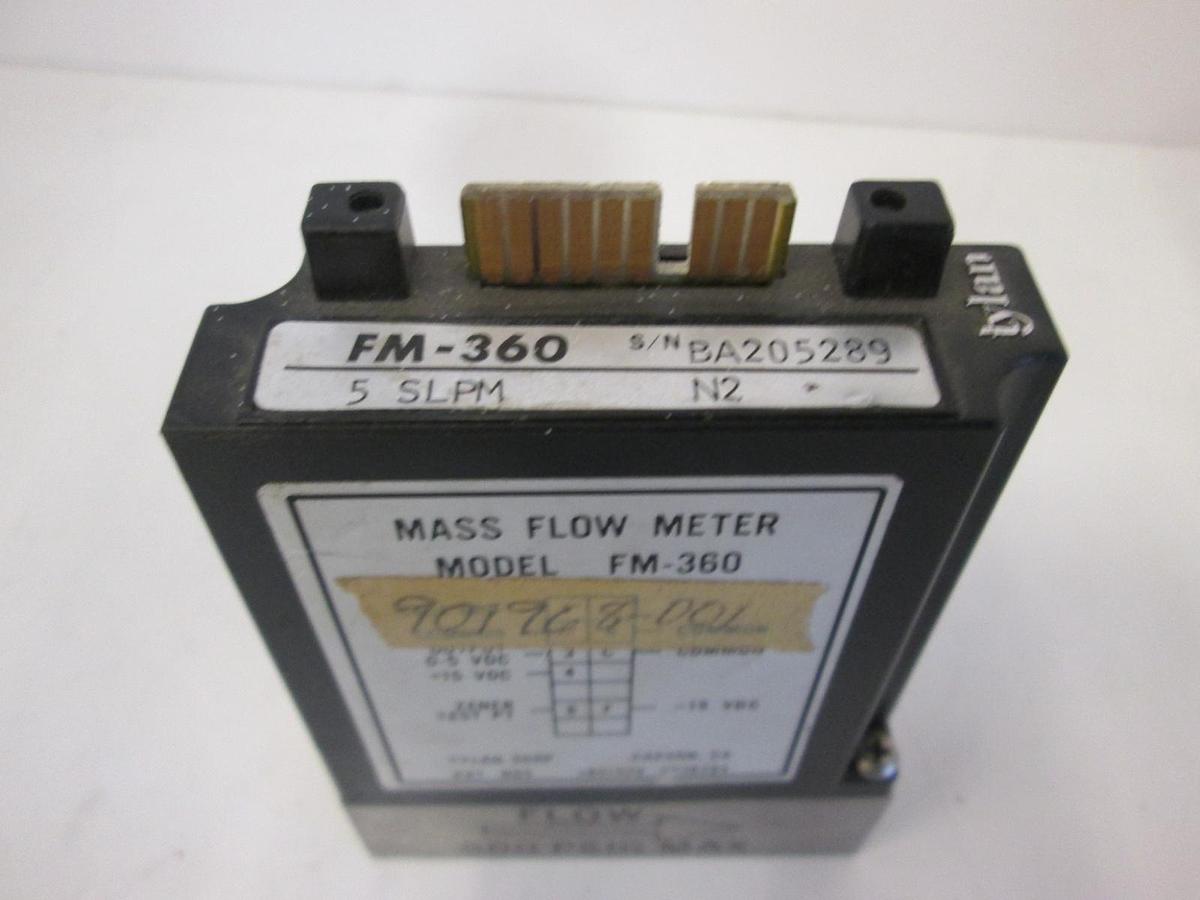 Used Tylan, FM-360, Mass Flow Controller, N2, 5 SLPM, Used