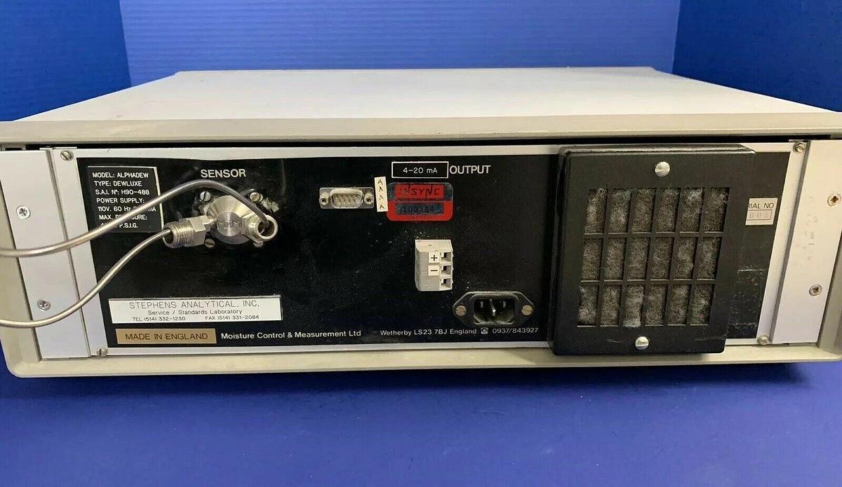 Used MCM Alphadew Dewluxe Hygrometer , Used