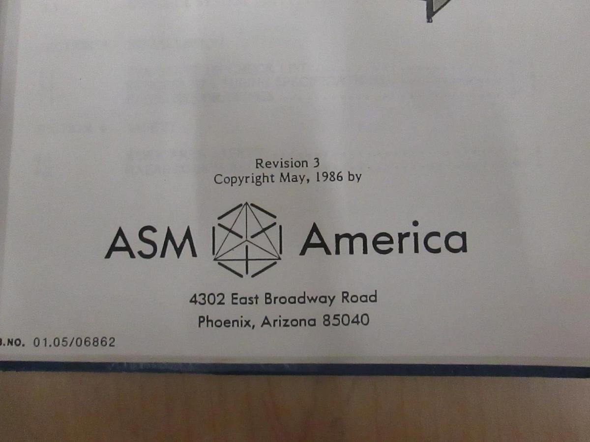 Used ASM Chemical Vapor Etcher (CVE) Instruction Manual, Used