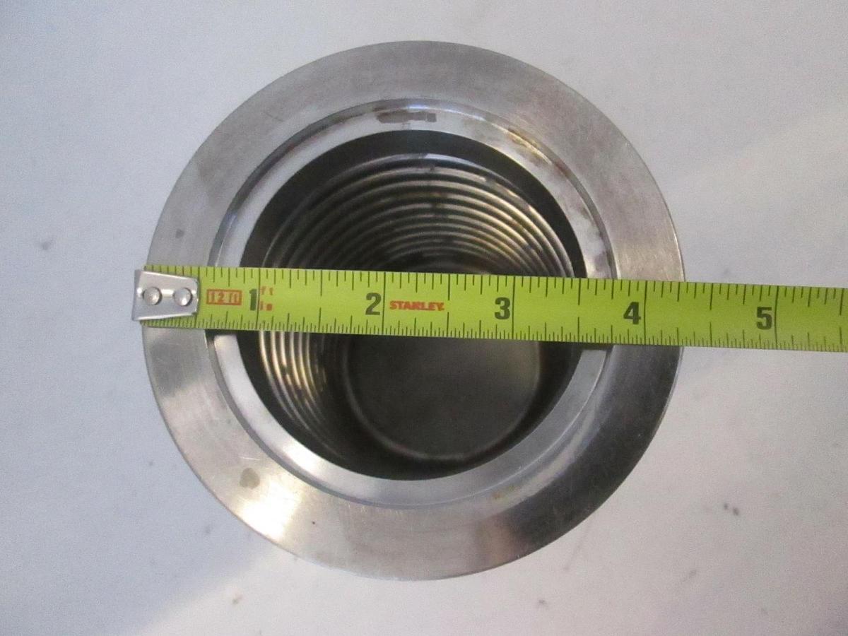 Used Stainless Steel Vacuum Pump Adapter, Used