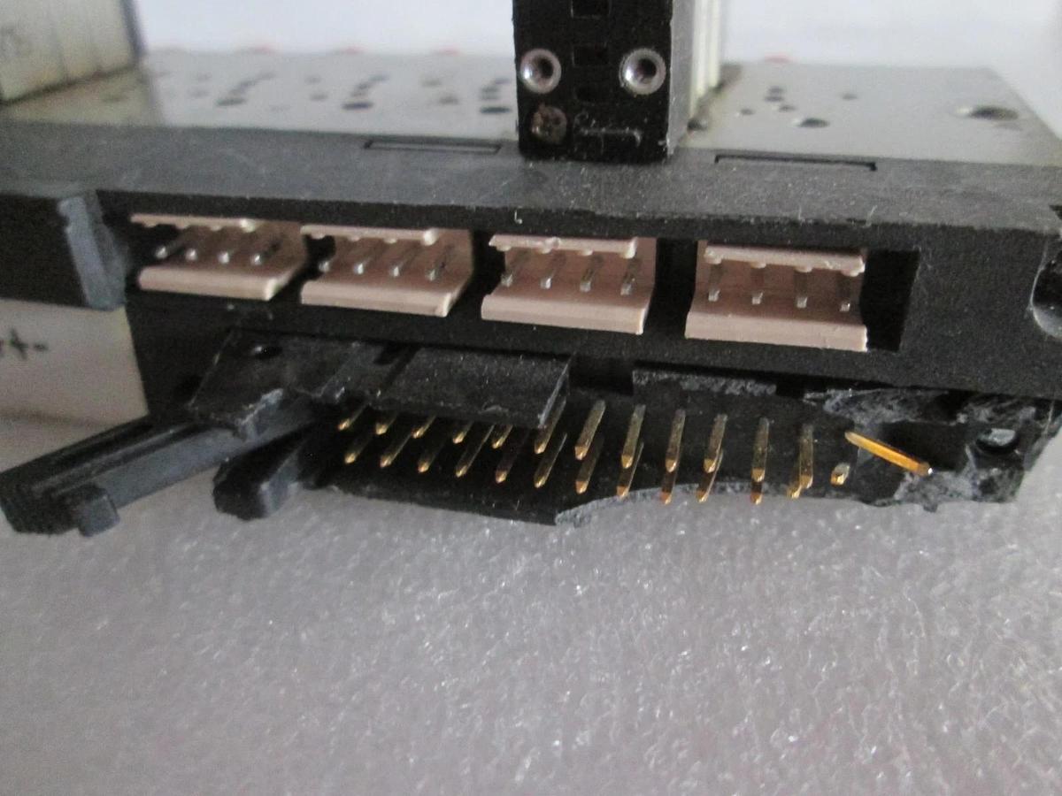 Used SMC, 12 Position Manifold Block Valve Assy w/ 2 NVJ3133Y Valves, Used