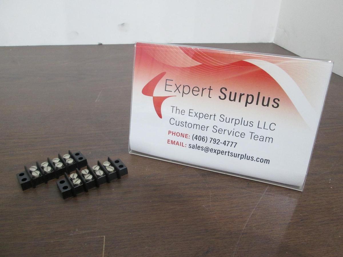 Used Cinch, 4 Position Terminal Block, Used, Lot of 2