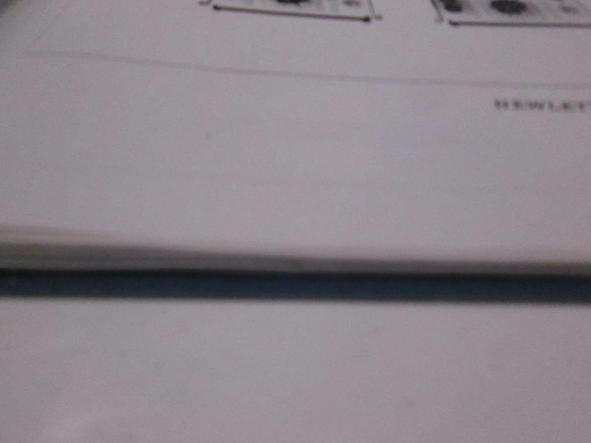 Used HP 400F/FL AC Voltmeter Operating and Service Manual, Used