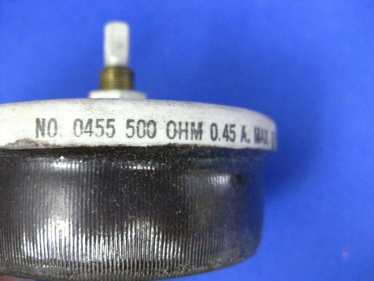 OHMITE 0455 Rheostat - Lot of 2 - 1 New/1Used