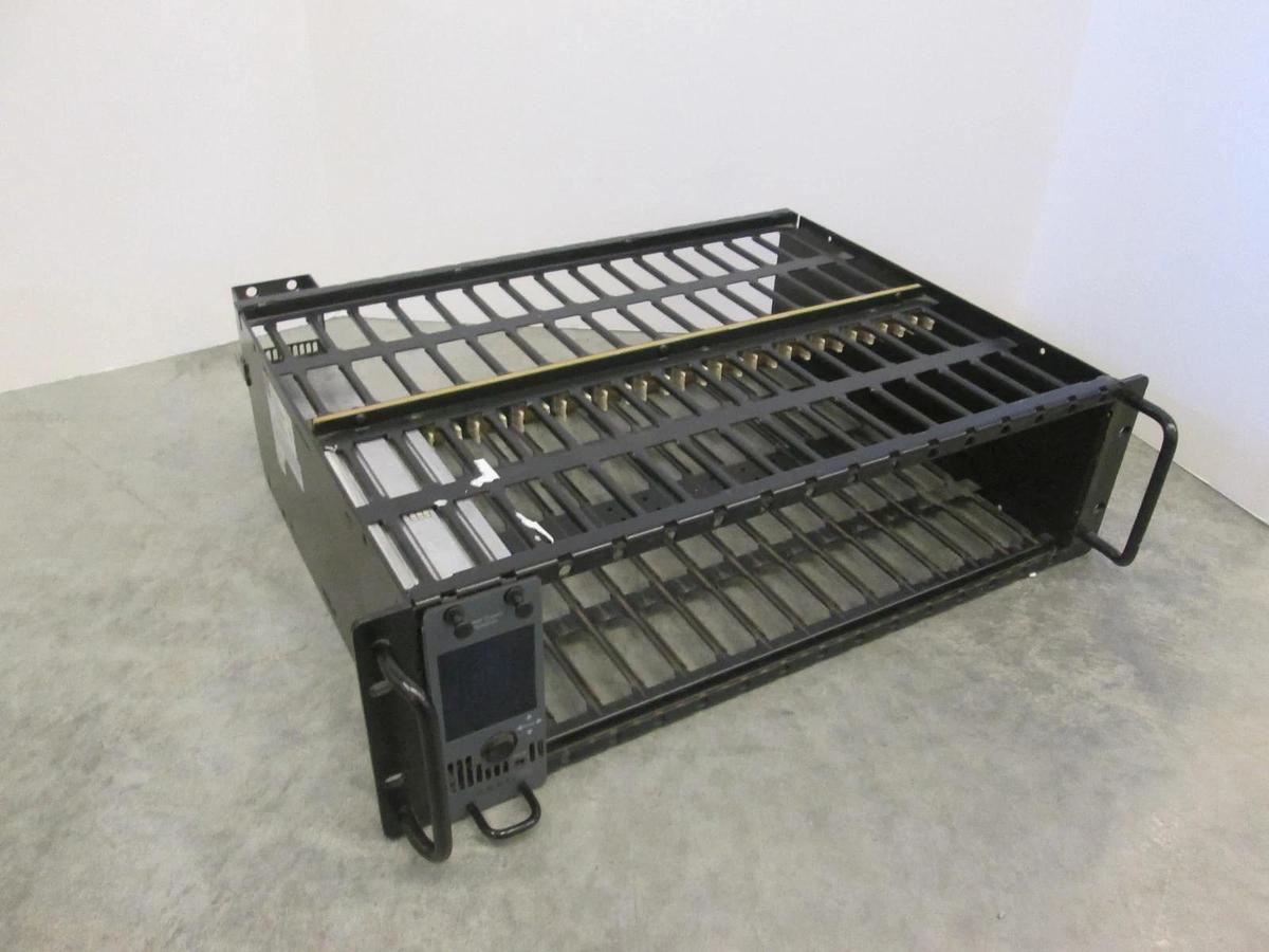 Used Aurora, Model CH3000N, 16/8 Slot Chassis w/ 1 PS3005D Power Supply, Used