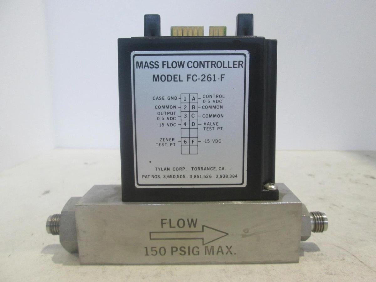 Used Tylan, FC-261-F, Mass Flow Controller, 10 SLPM, N2, Used