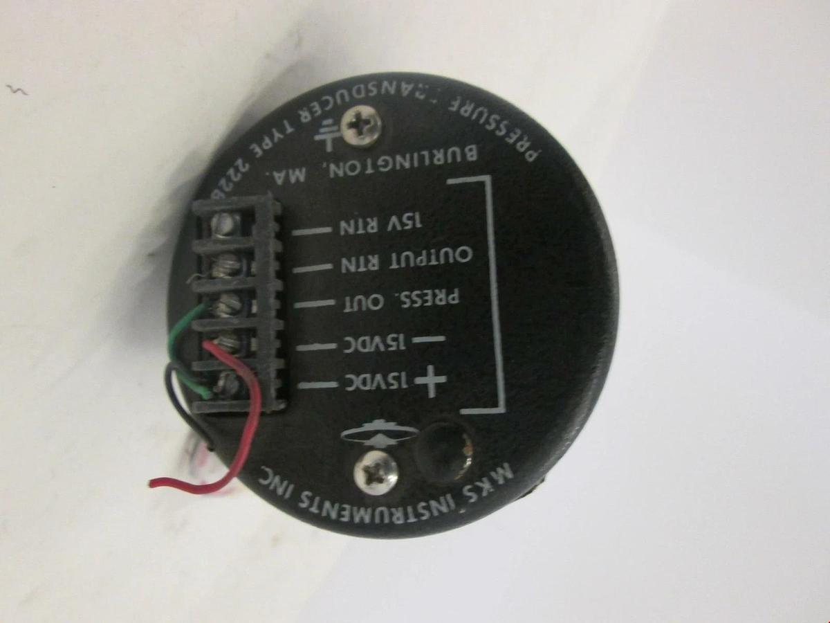Used MKS, Baratron 10 Torr Pressure Transducer, 222BA-00010BB, Used