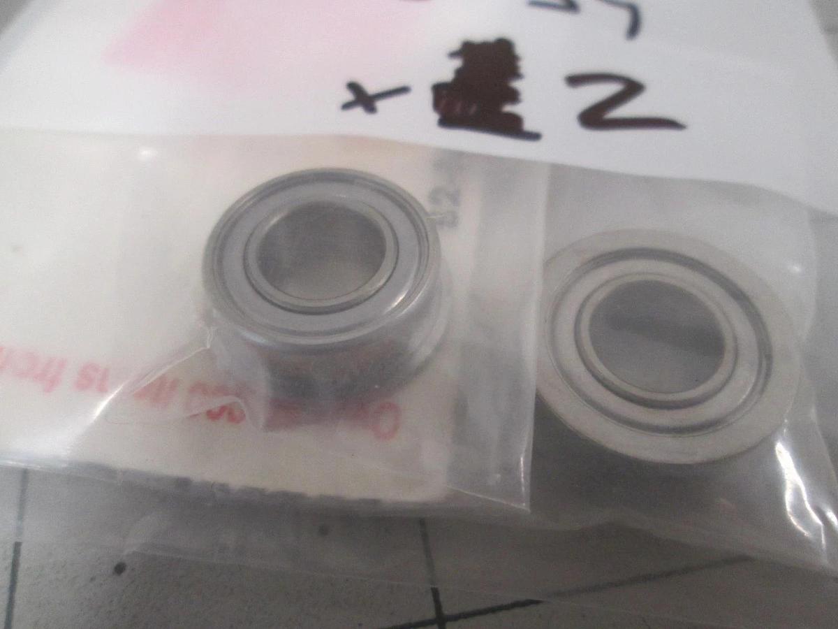 WM Berg, B2-1Q8-S7, Ball Bearing, 16mm OD 8mm ID, Single Row, New, Lot of 2