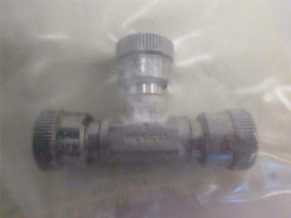 Used AMAT, FTG TBG Tee 1/4 OD SST, 3300-02162, New