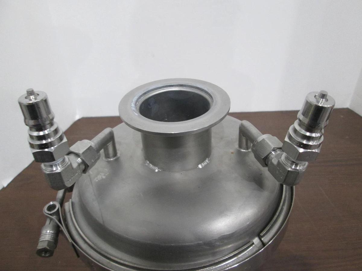Used Nor-Cal Products, FTWS-6-2002-NWB, Coaxial Metal Sieve Foreline Trap, Used