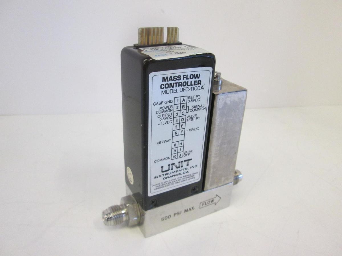 Used Unit Instruments, UFC-1100A, Mass Flow Controller, 1 SLPM, NH3, Used