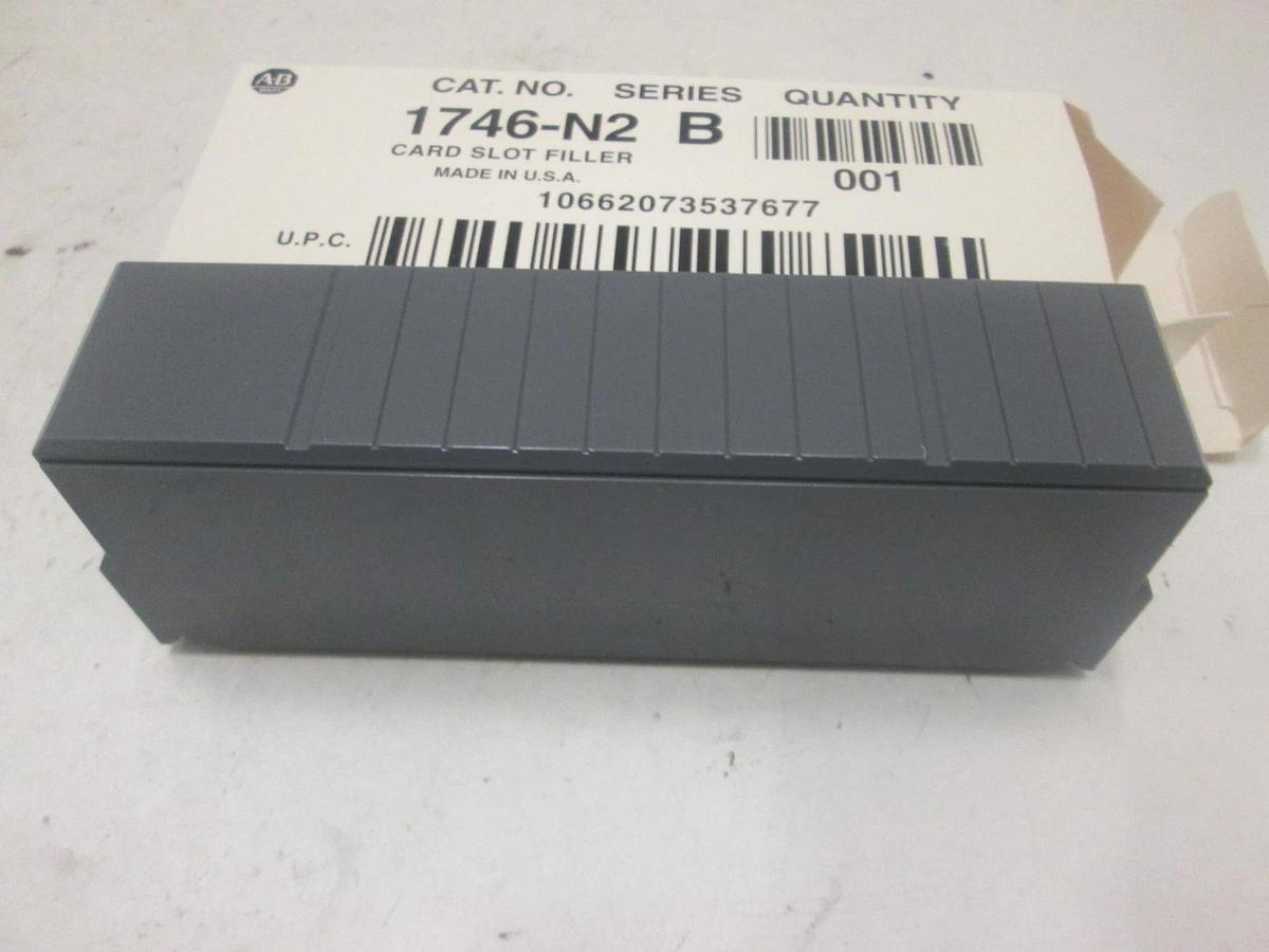 Allen Bradley, 1746-N2 V, PLC SLOT FILLER MODULAR CARD, New