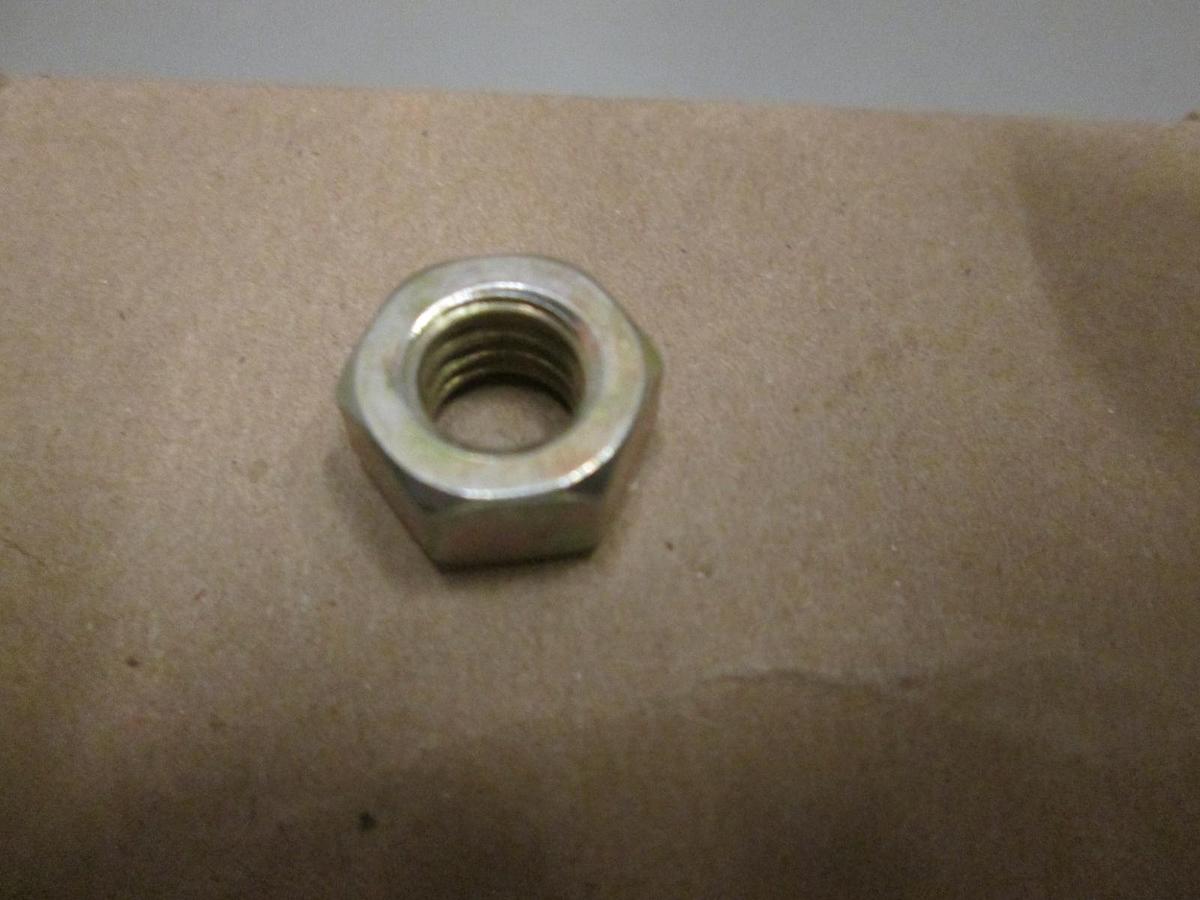 31CNFH8Y, 5/16- 18 Grade 8 Coarse Thread Finished Hex Nut Zinc Yllw, Lot of 200