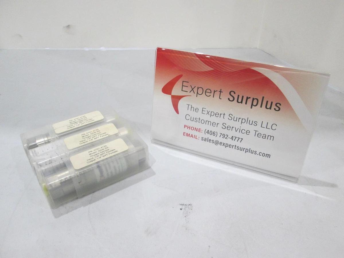 SuperFlash, Flash Arrestor and Check Valve, DGN SS, Oxygen, New, Lot of 3