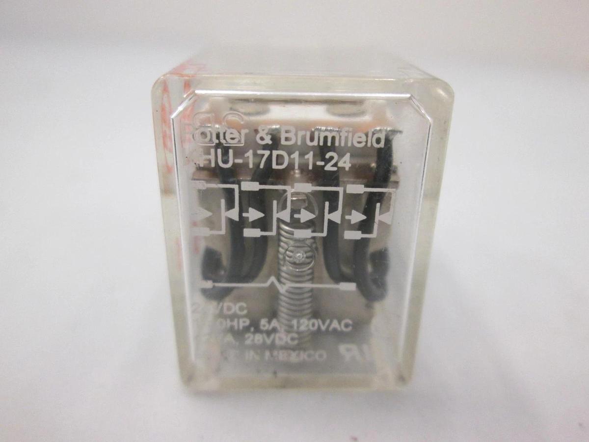 Used Potter & Brumfield, KHU-17D11-24, Relay, 24 DC, Used