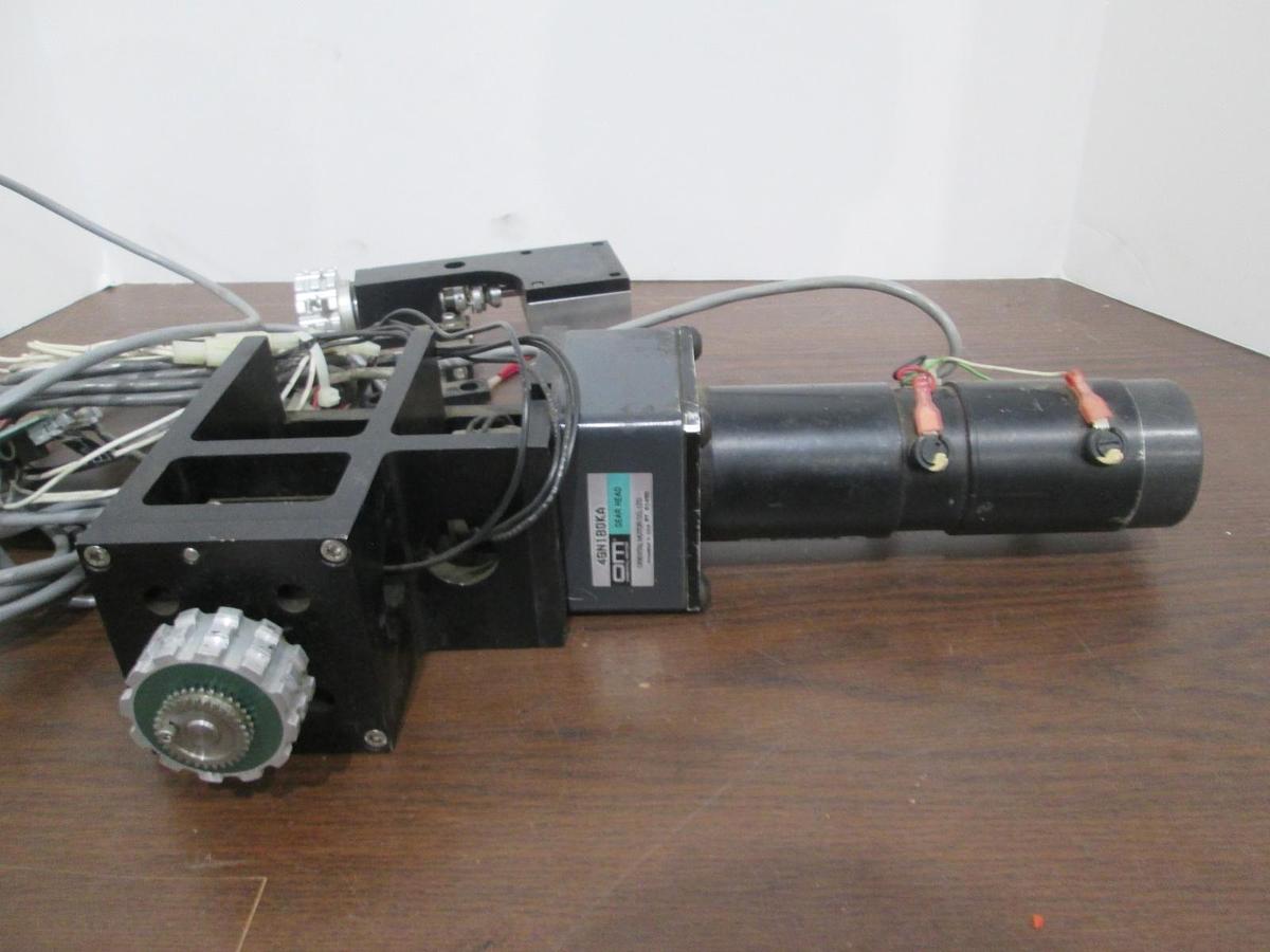 Used QMC, 23DCMTG2365, Servo Motor Assy, 4GN180KA Gear Head, Used